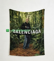 Balenciaga Throw Blankets